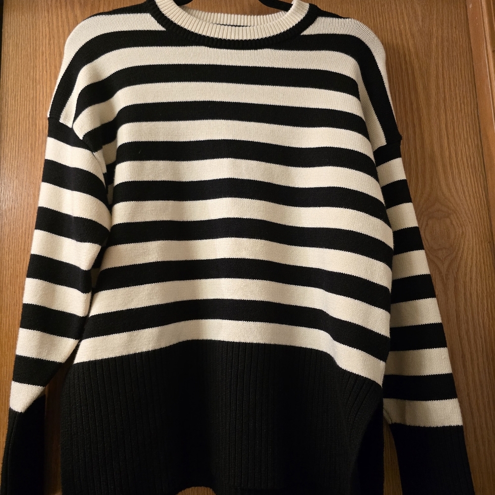 NWOT ZARA Striped Sweater